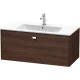 Тумба каштан 102 см Duravit Brioso BR400301053