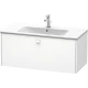 Тумба белый матовый 102 см Duravit Brioso BR400301818
