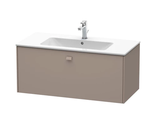 Тумба базальт матовый 102 см Duravit Brioso BR400304343
