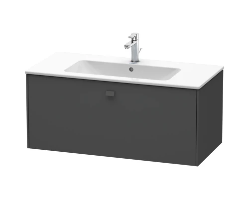 Тумба графит матовый 102 см Duravit Brioso BR400304949