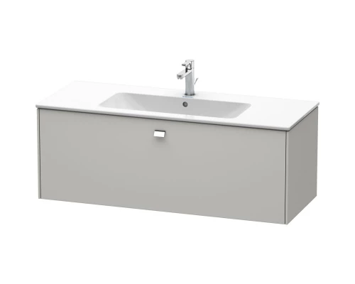 Тумба бетонно-серый матовый 122 см Duravit Brioso BR400401007
