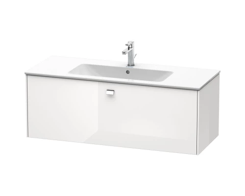 Тумба белый глянец 122 см Duravit Brioso BR400401022