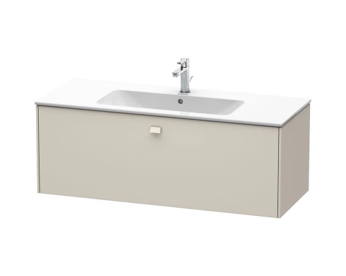 Тумба тауп матовый 122 см Duravit Brioso BR400409191