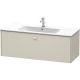 Тумба тауп матовый 122 см Duravit Brioso BR400409191