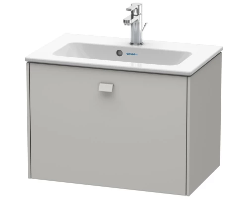 Тумба бетонно-серый матовый 62 см Duravit Brioso BR401000707