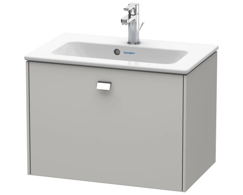 Тумба бетонно-серый матовый 62 см Duravit Brioso BR401001007