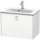 Тумба белый матовый 62 см Duravit Brioso BR401001018
