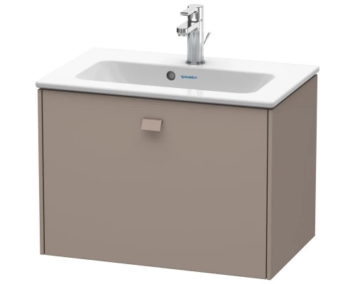 Тумба базальт матовый 62 см Duravit Brioso BR401004343
