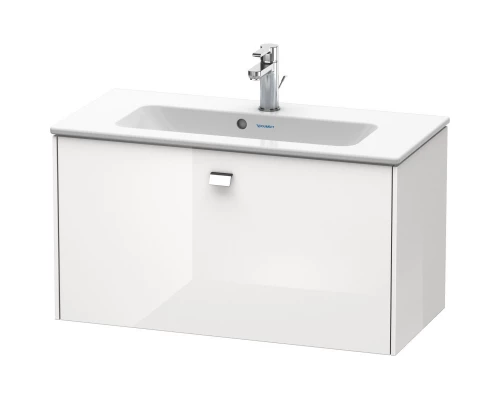 Тумба белый глянец 82 см Duravit Brioso BR401101022
