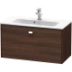 Тумба каштан 82 см Duravit Brioso BR401101053