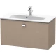 Тумба лен 82 см Duravit Brioso BR401101075