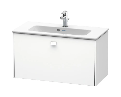 Тумба белый матовый 82 см Duravit Brioso BR401101818