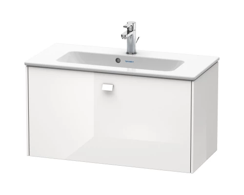 Тумба белый глянец 82 см Duravit Brioso BR401102222