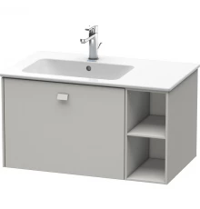 Тумба бетонно-серый матовый 82 см Duravit Brioso BR401200707
