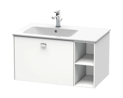 Тумба белый матовый 82 см Duravit Brioso BR401201018