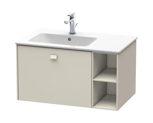 Тумба тауп матовый  82 см Duravit Brioso BR401209191