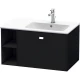 Тумба черный дуб 82 см Duravit Brioso BR401401016