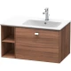 Тумба орех 82 см Duravit Brioso BR401401079