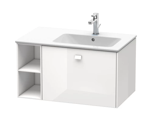 Тумба белый глянец 82 см Duravit Brioso BR401402222
