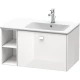 Тумба белый глянец 82 см Duravit Brioso BR401402222