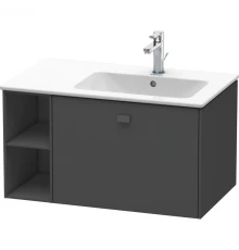 Тумба графит матовый 82 см Duravit Brioso BR401404949