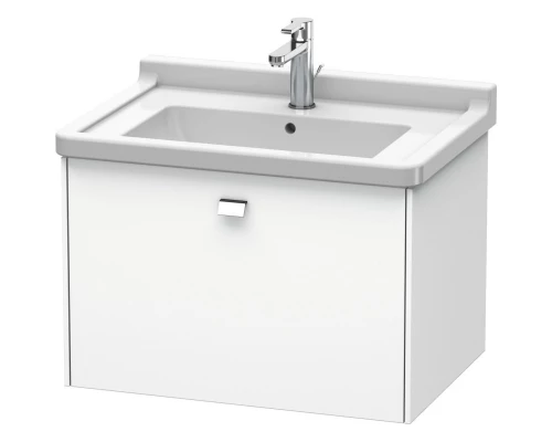 Тумба белый матовый 67 см Duravit Brioso BR404101018