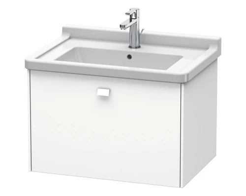 Тумба белый матовый 67 см Duravit Brioso BR404101818