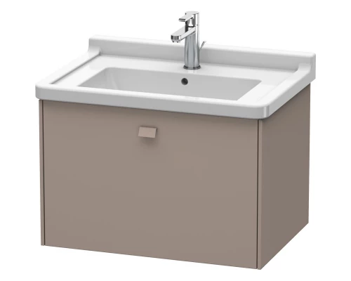 Тумба базальт матовый 67 см Duravit Brioso BR404104343