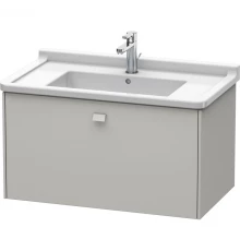 Тумба бетонно-серый матовый 82 см Duravit Brioso BR404200707