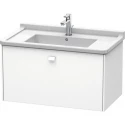 Тумба белый матовый 82 см Duravit Brioso BR404201818