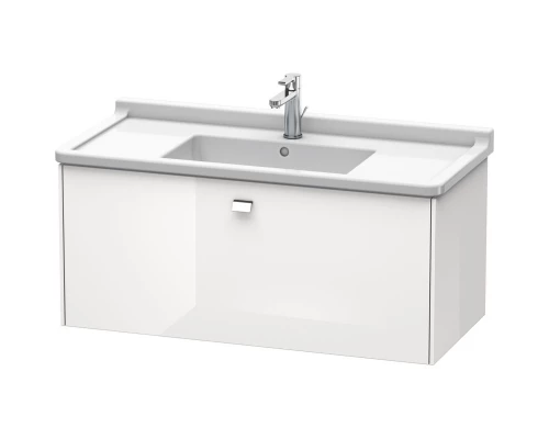 Тумба белый глянец 102 см Duravit Brioso BR404301022