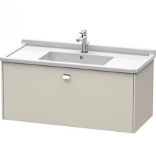 Тумба тауп матовый 102 см Duravit Brioso BR404301091