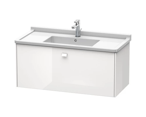 Тумба белый глянец 102 см Duravit Brioso BR404302222