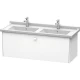 Тумба белый матовый 122 см Duravit Brioso  BR404401818