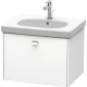 Тумба белый матовый 67 см Duravit Brioso BR404501018