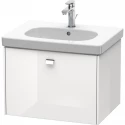 Тумба белый глянец 67 см Duravit Brioso BR404501022
