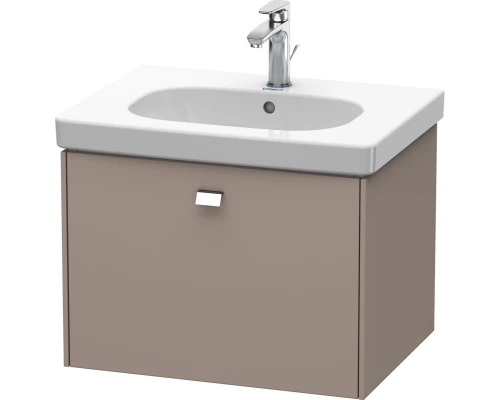 Тумба базальт матовый 67 см Duravit Brioso BR404501043