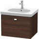 Тумба каштан 67 см Duravit Brioso BR404501053