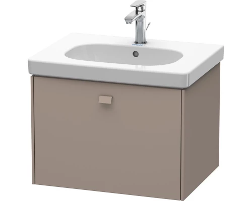 Тумба базальт матовый 67 см Duravit Brioso BR404504343