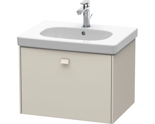 Тумба тауп матовый 67 см Duravit Brioso BR404509191