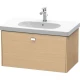 Тумба дуб 82 см Duravit Brioso BR404601030