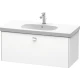 Тумба белый матовый 102 см Duravit Brioso BR404701018