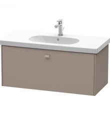 Тумба базальт матовый 102 см Duravit Brioso BR404704343