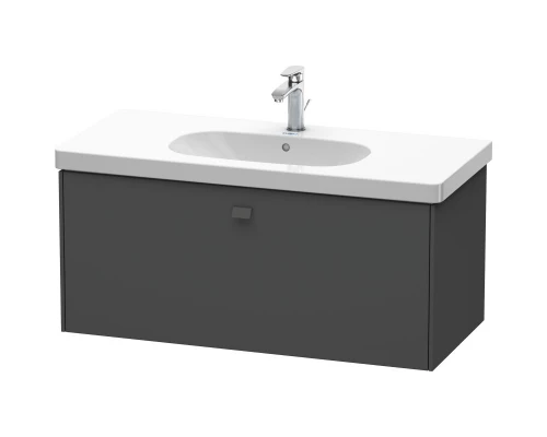 Тумба графит матовый 102 см Duravit Brioso BR404704949