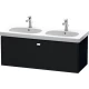Тумба черный дуб 117 см Duravit Brioso BR404801016