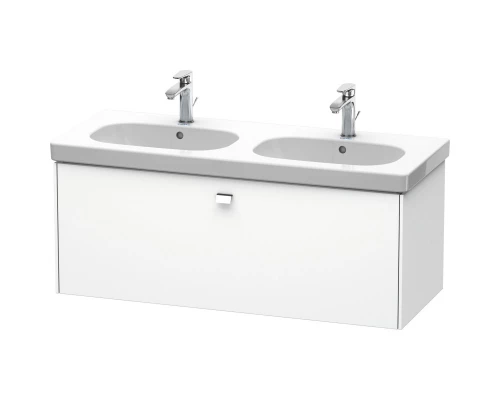 Тумба белый матовый 117 см Duravit Brioso BR404801018