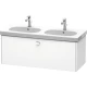 Тумба белый матовый 117 см Duravit Brioso BR404801018