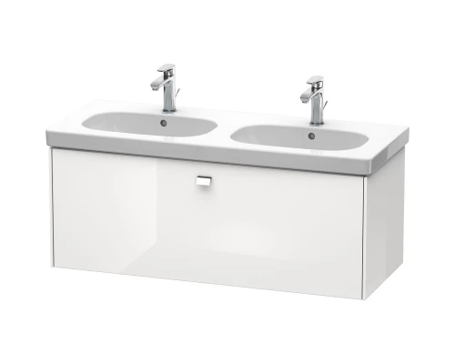 Тумба белый глянец 117 см Duravit Brioso BR404801022