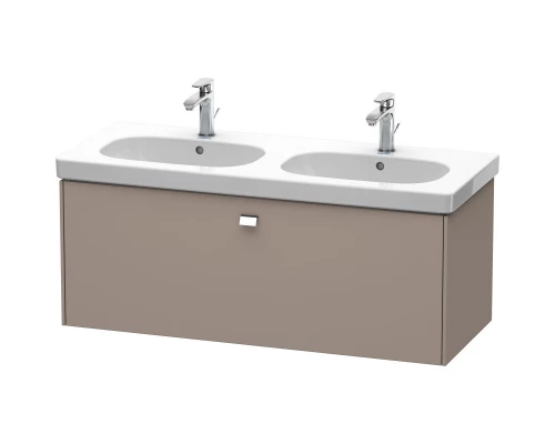 Тумба базальт матовый 117 см Duravit Brioso BR404801043