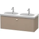 Тумба лен 117 см Duravit Brioso BR404801075